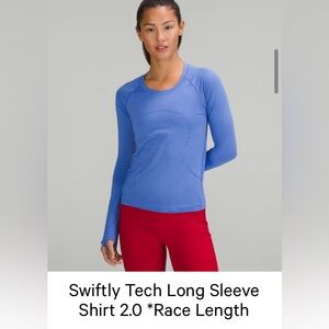 Lululemon Swiftly Long Sleeve Race